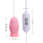 12 Speeds Cute Tongue Oral Licking Vibrators Usb Vibrating Jump Egg G-spot Vagina Massage Clitoris Stimulator Sex Toys For Women - 2