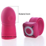 Penis Tip Extender Pump Sleeve Ring Delay Wireless Watch Remote Vibrator Cock Adult Sex Products Toys For Couples - 2