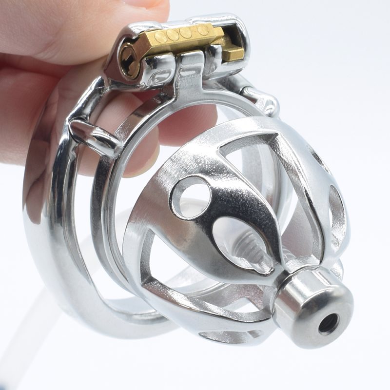 Nuun Urethral Plug Cock Cage Merciless Penis Ring Metal Bdsm Male Chastity Device Bondage Prison Bird Denial Sissy Kinky Sex Toy