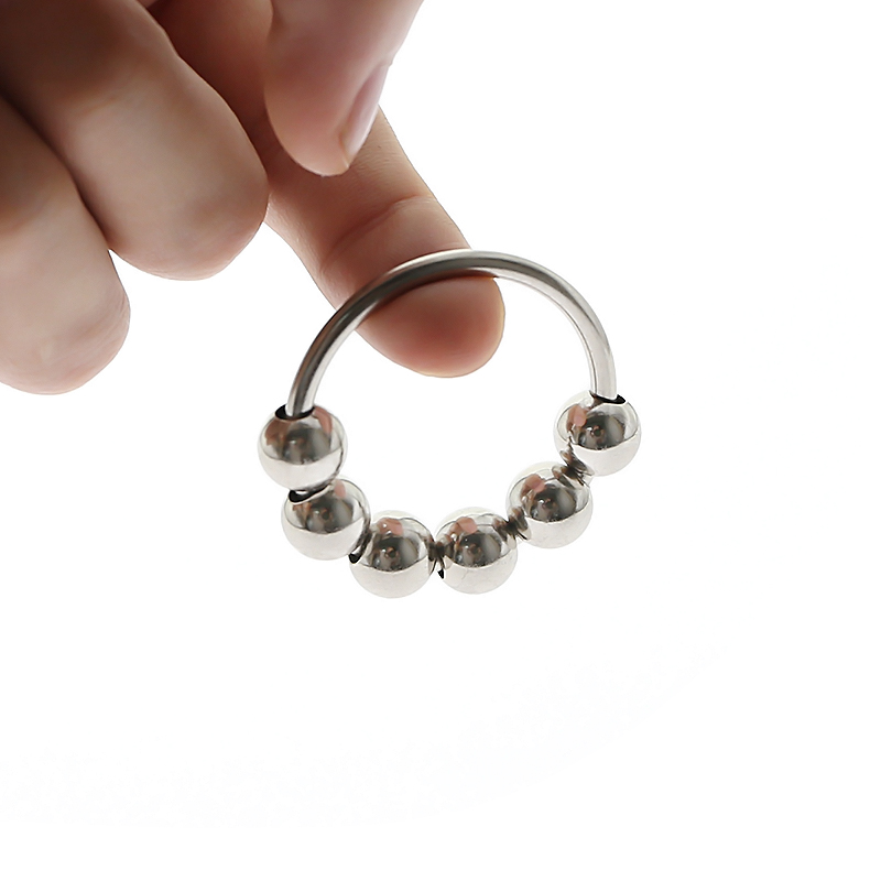 Mens Stainless Steel Enhancement Cock Ring Adult Pleasure Toy For Increased Sensitivity Intensified Orgasms And Performance - 3