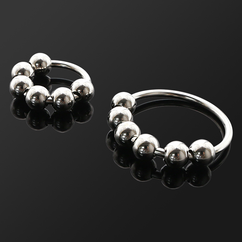 Mens Stainless Steel Enhancement Cock Ring Adult Pleasure Toy For Increased Sensitivity Intensified Orgasms And Performance - 2