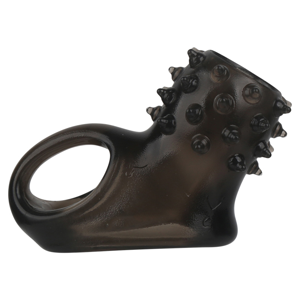 Male Enhancement Cock Ring Penis Enlargement Sleeve Chastity Cage Adult Sex Toys For Men - 18