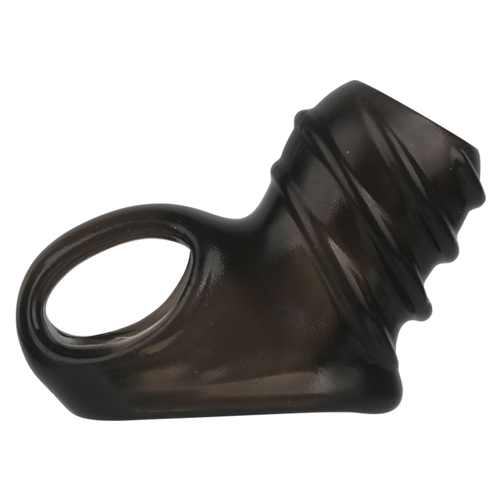 Male Enhancement Cock Ring Penis Enlargement Sleeve Chastity Cage Adult Sex Toys For Men - 17