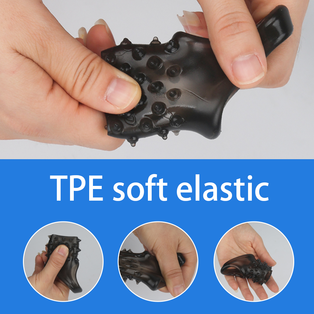 Male Enhancement Cock Ring Penis Enlargement Sleeve Chastity Cage Adult Sex Toys For Men - 4