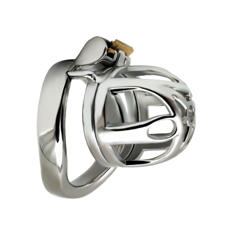 Stainless Steel Male Chastity Cage Adult Couples Game Gay Flirting Toy Lockable Penis Ring Sm Sex Toy - 14