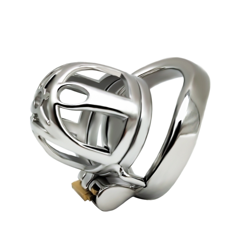 Stainless Steel Male Chastity Cage Adult Couples Game Gay Flirting Toy Lockable Penis Ring Sm Sex Toy - 13