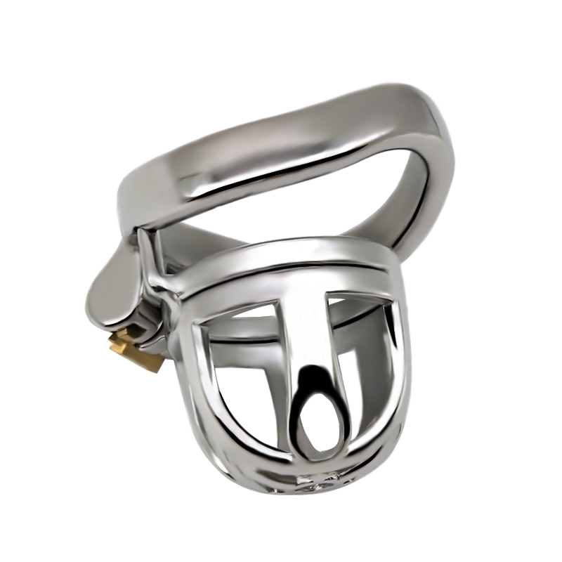 Stainless Steel Male Chastity Cage Adult Couples Game Gay Flirting Toy Lockable Penis Ring Sm Sex Toy - 11