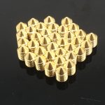 Kali's Teeth Accessories Golden Spike Chastity Device Cock Ring Bracelet Sharp Scrotum Pendant Steel Kalis