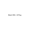 Black With - B Plug