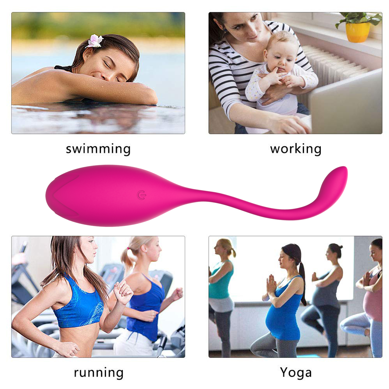 Remote Control Vibrating Egg Vaginal Kegel Balls 10speed G Spot Vibrator Erotic Adult Sex Toy For Women - 6