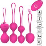 5pcs Vagina Exercise Kegel Balls Kit Ben Wa 10speed Vibrator Wireless Remote Control Eggs Erotic Sex Toy For Women - 2