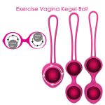 5pcs Vagina Exercise Kegel Balls Kit Ben Wa 10speed Vibrator Wireless Remote Control Eggs Erotic Sex Toy For Women - 4