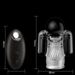 Remote Control Cockring Vibrator Chastity Trainer Device Male Masturbator Penis Glans Stretcher Massager Adult Men Sex Machine - 6