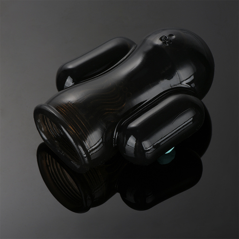 Male Vibrating Cockring Remote Control Chastity Device Penis Glans Stretcher Massager Adult Masturbator Toy - 7