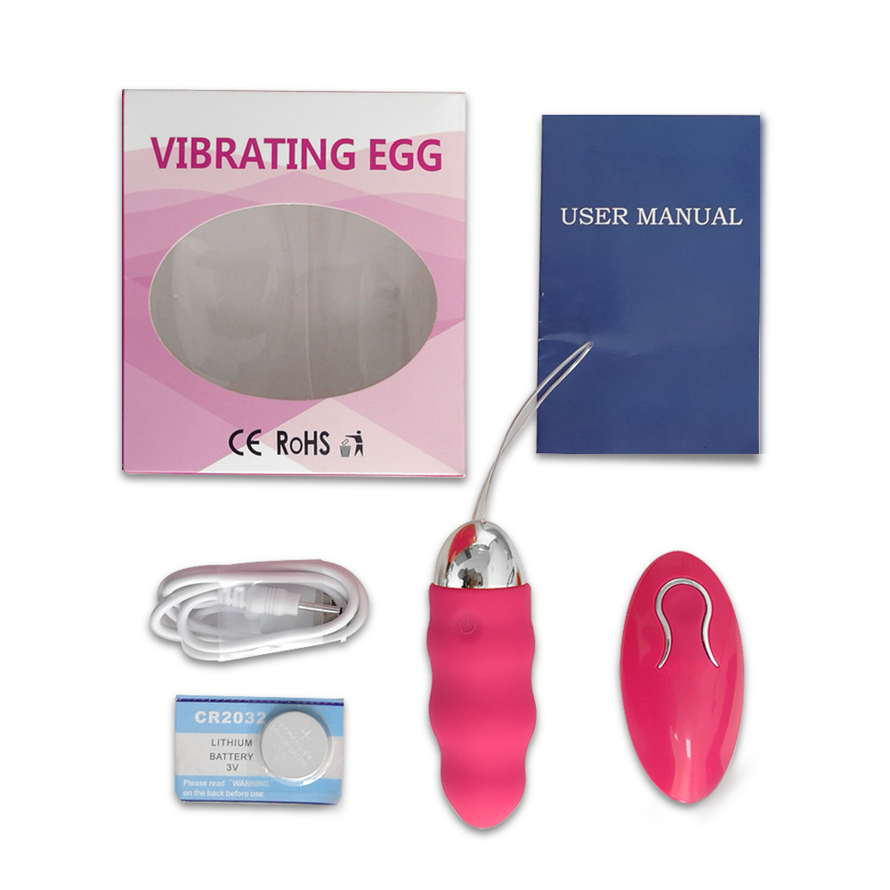 Wireless Remote Control Vibrator 10 Speeds Silent Bullet Vibrating Egg Usb Rechargeable Adult Sex Toy For Women - 1