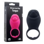 6 Styles Tongue Ring Silicon Vibrating Cock Penis Rings Sex Toys Products Adult Toy - 3