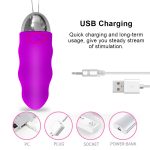 10 Speeds Vibrator Sex Toys For Woman With Wireless Remote Control Silent Bullet Vibrating Egg Usb Rechargeable Adult - 4