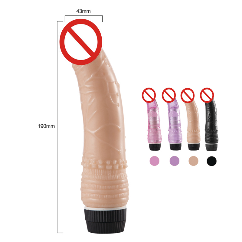 19cm748inch Silicone Dildo Vibrator Affordable Womens Intimate Pleasure Sex Toy - 3