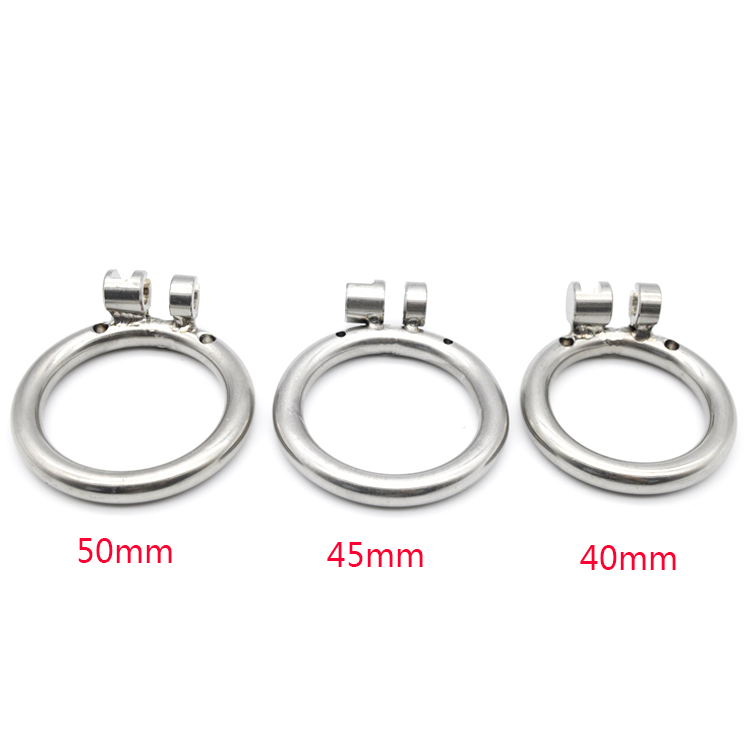 Quality Metal Chastity Cage Bdsm Bondage Toy Bespoke Adult Accessory Sissy Penis Ring For Men Secure Lockcock System Erotic Prison Bird Device - 5