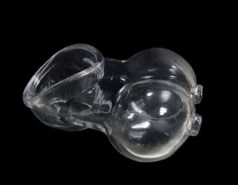 Mens Quality Bdsm Bondage Bag Ejaculation Delay Ring Testicle Stretcher And Penis Cock Lock - 11