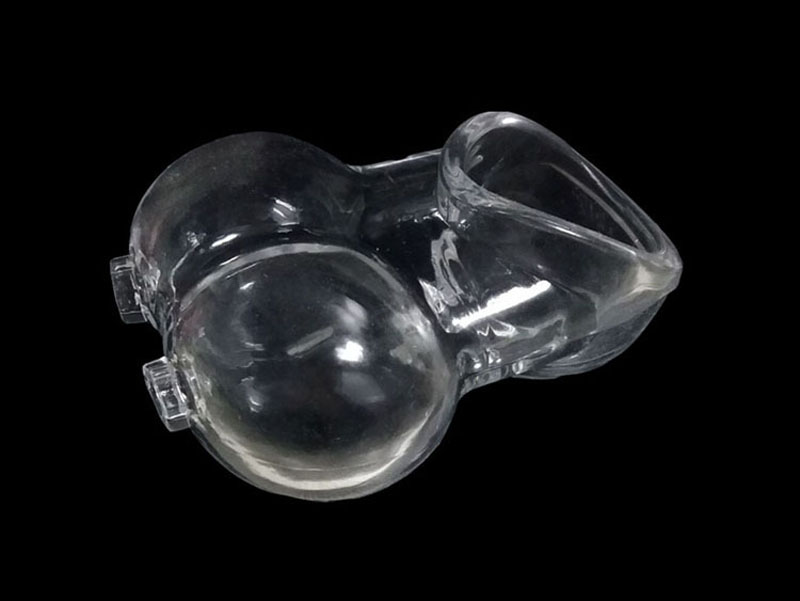 Mens Quality Bdsm Bondage Bag Ejaculation Delay Ring Testicle Stretcher And Penis Cock Lock - 10