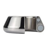 Magnet Penis Ring Clamp Male Chastity Training Device Stainless Steel Cockring Dick Scrotum Crusher Stretcher Sex Toys For Men - 4