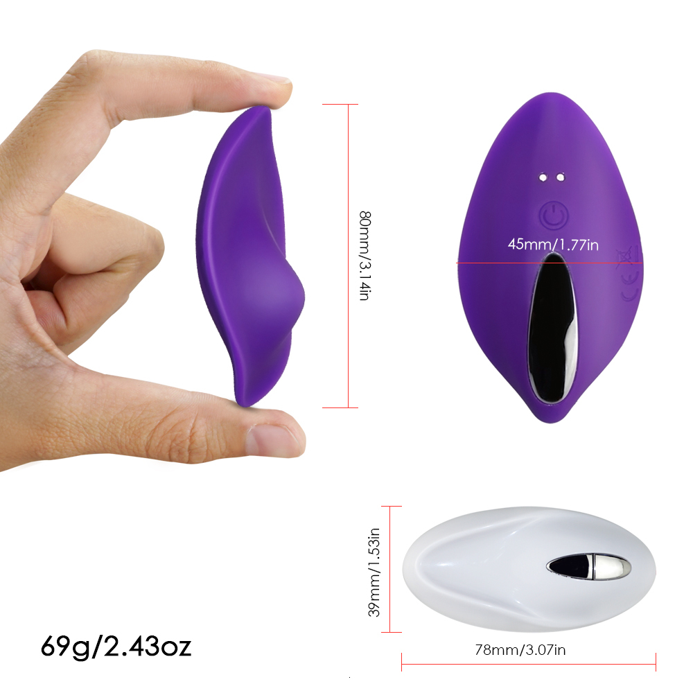Wireless Remote Control Vibrator Panties 10speed Clitoral Stimulator Wearable Vibrating Egg Adult Intimate Toys For Women - 7