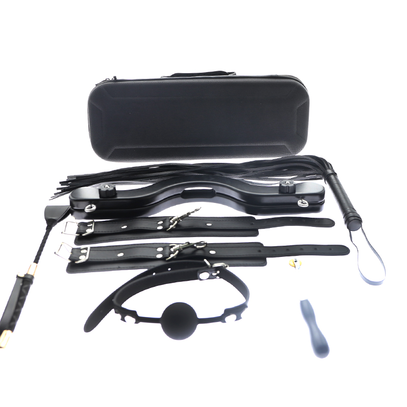 Bdsm Wooden Humbler With Ankle Cuffs Cbt Scrotal Stretcher Cock Ball Torture Device Sm Crusher - 4
