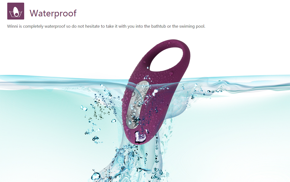 Svakom Rechargeable Silicone Penis Ring Remote Control Cockring Clitoral Stimulator Adult Male Vibrator Sex Toy - 4
