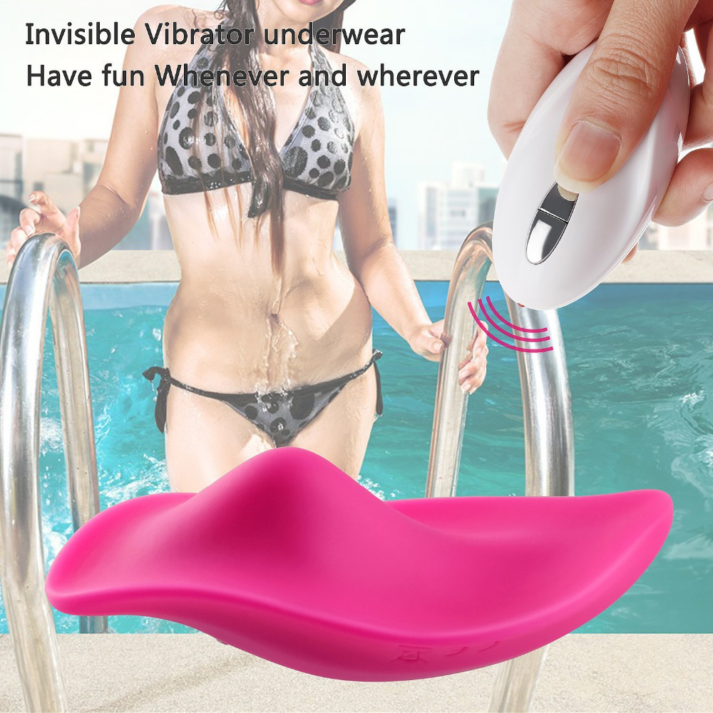 Wireless 10speed Remote Control Clitoral Stimulator Portable Silent Vibrator Invisible Vibrating Egg For Women - 1