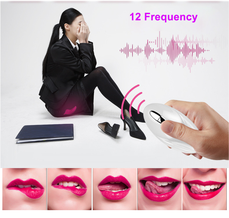 Wireless 10speed Remote Control Clitoral Stimulator Portable Silent Vibrator Invisible Vibrating Egg For Women - 2