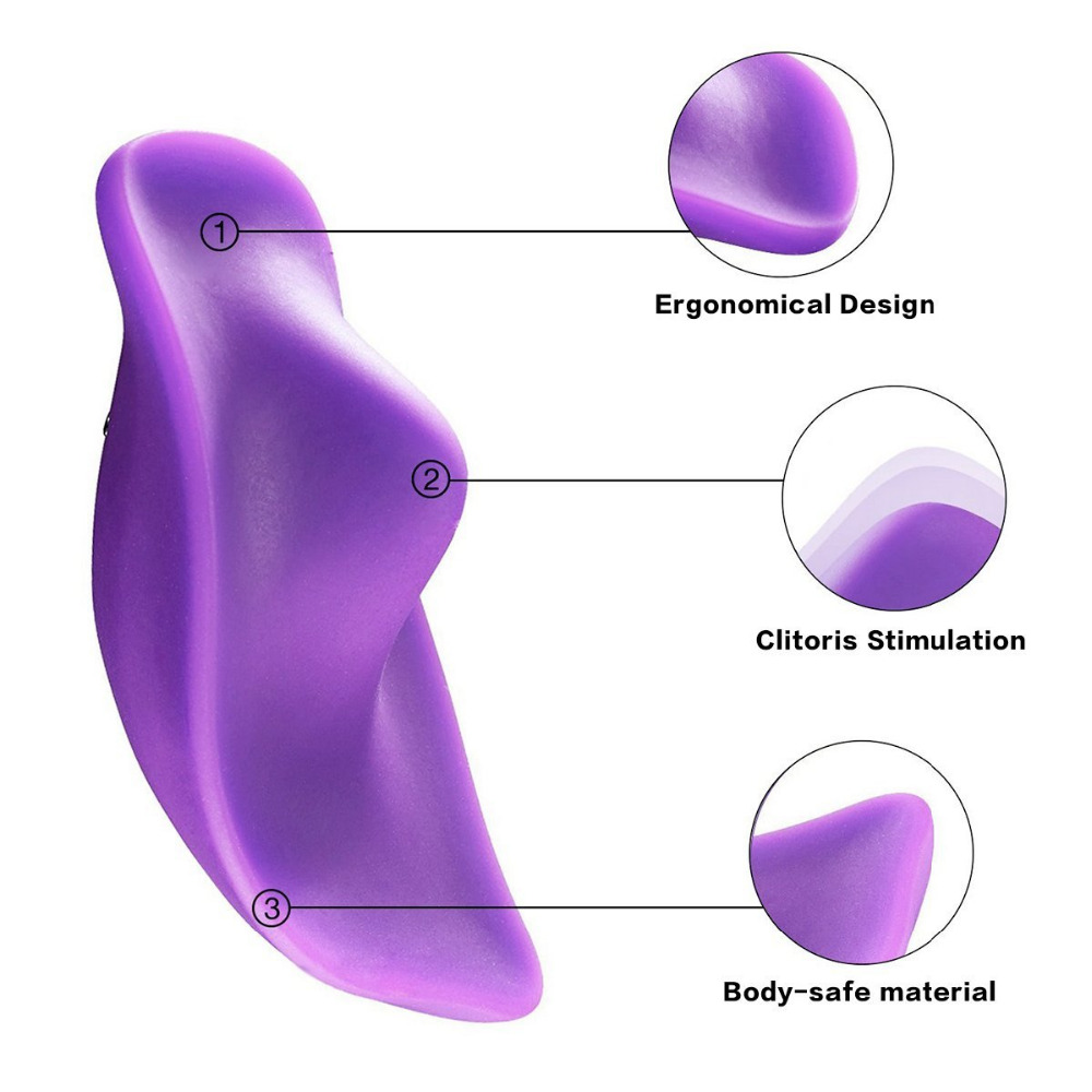 Wireless 10speed Remote Control Clitoral Stimulator Portable Silent Vibrator Invisible Vibrating Egg For Women - 5