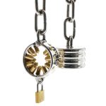 Kali's Teeth Load Weight 4 Rows Scrotum Pendant Male Chastity Device Kalis Spike Cock Ring Bdsm For Men Torture Tool - 4