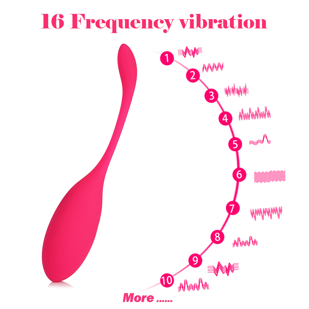 16speed Remote Control Gspot Vibrator Kegel Exercise Ben Wa Ball Womens Vaginal Health Sex Toy - 2