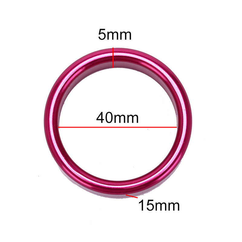 Aluminum Alloy 40mm Diameter Male Enhancer Ring Delay Toy Cockring Ball Stretcher For Adult Men - 1