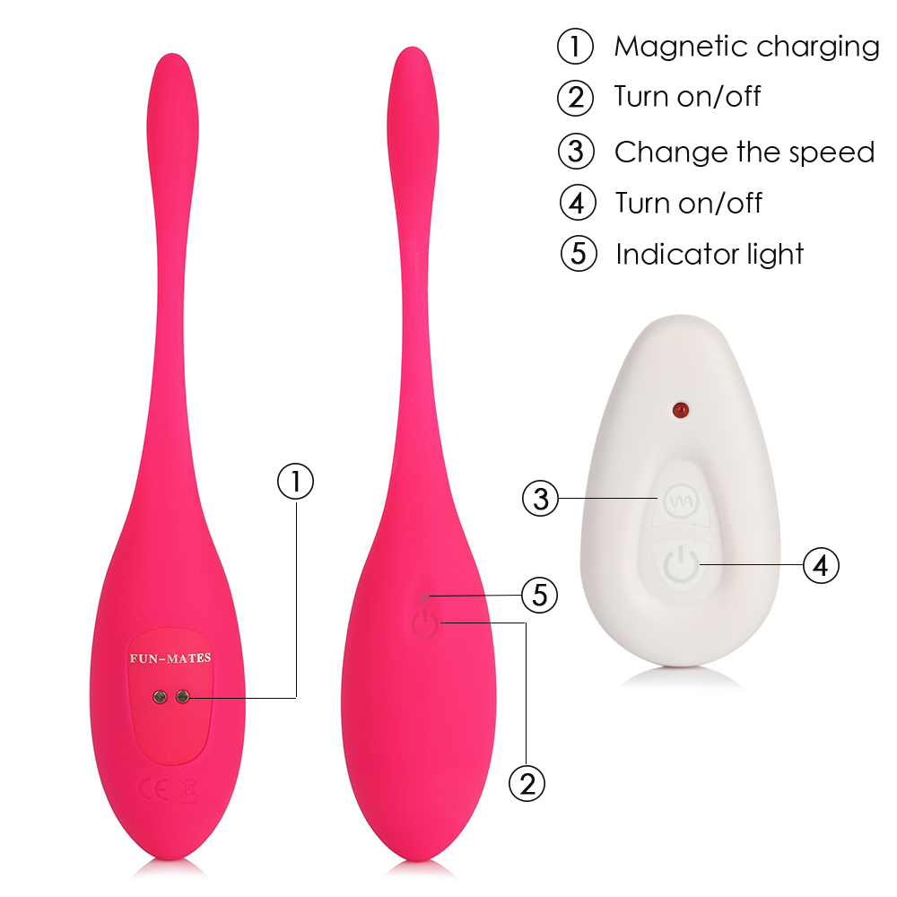 16speed Remote Control Gspot Vibrator Kegel Exercise Ben Wa Ball Womens Vaginal Health Sex Toy - 5