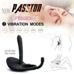Rechargeable Silicone Ejaculation Vibrator Male Penis Cock Ring Clit Stimulation Orgasm Sex Toy For Men Couples - 5
