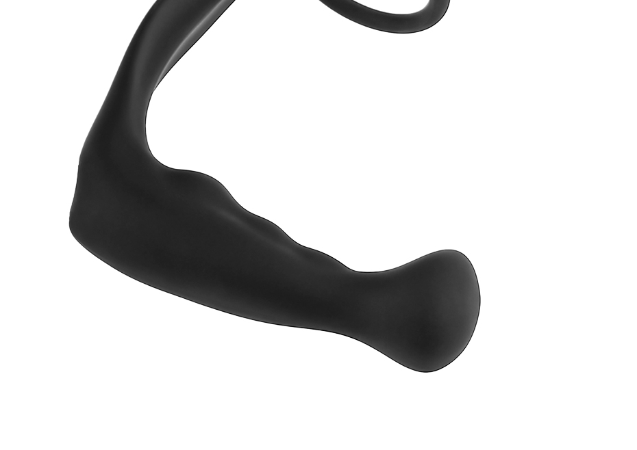 Silicone Vibrating Penis Ring Prostate Massager Dildo Anal Butt Plug Erotic Sex Toy For Mens Climax Enhancement - 15