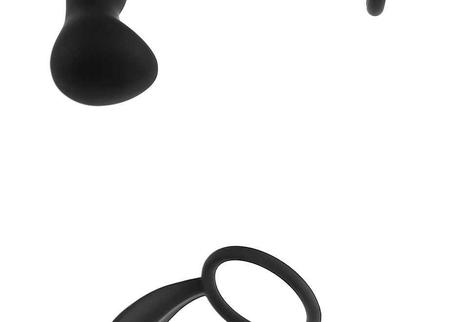 Silicone Vibrating Penis Ring Prostate Massager Dildo Anal Butt Plug Erotic Sex Toy For Mens Climax Enhancement - 14