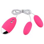 Double Egg Vibrator Vagina Anal 2 Point Stimulation Sex Toys For Women Couples Product Vibrating Ball - 5