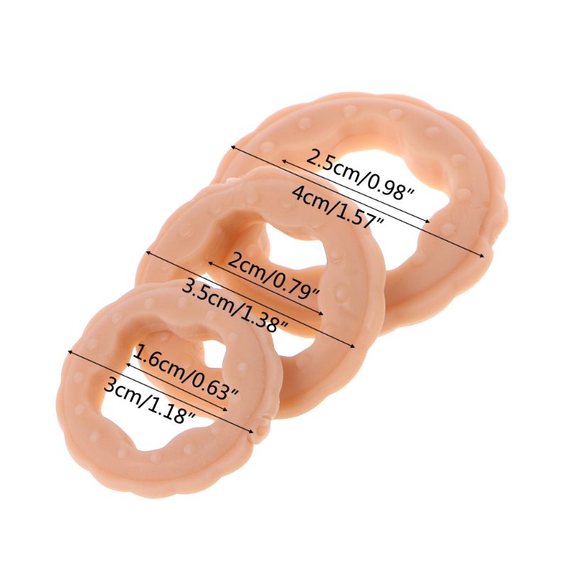 1pc Quality Silicone Mens Performance Enhancing Cock Rings Stretchable Durable Comfortable Enhances Erection S M L Sizes Available Erotic Adult Toy - 1