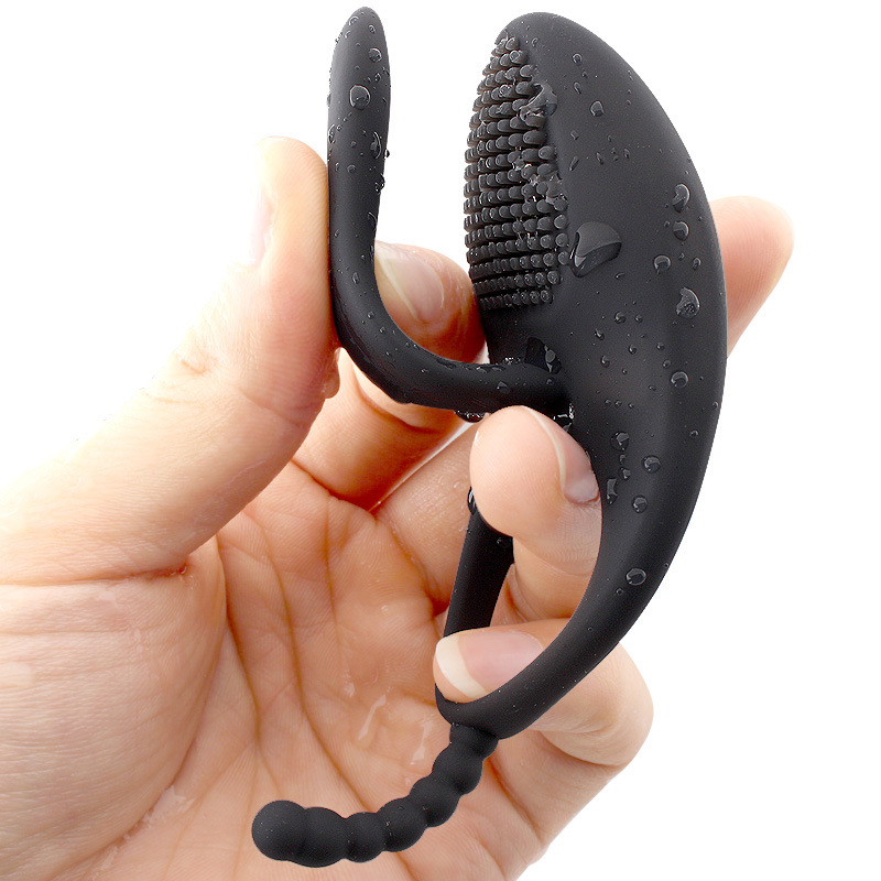 Vibrating Penis Ring Prostate Massager Delay Ejaculation Clitoris Stimulator Anal Beads In Panties Adult Sex Toy For Couples - 10
