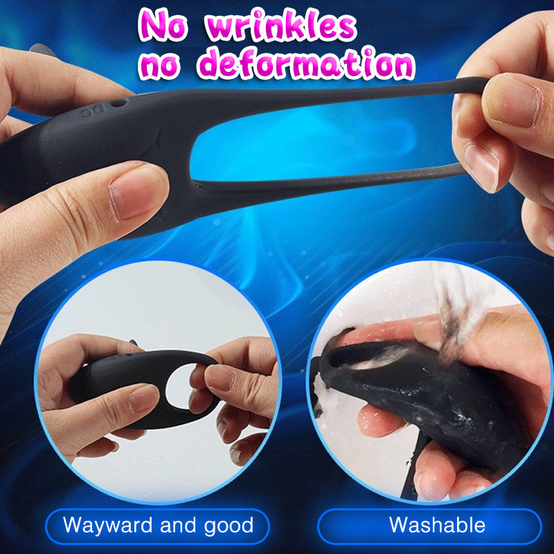 Vibrating Penis Ring Prostate Massager Delay Ejaculation Clitoris Stimulator Anal Beads In Panties Adult Sex Toy For Couples - 6