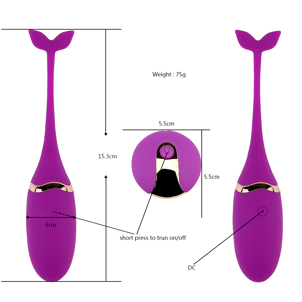 Silicone Kegel Exercise Ball 10speed Gspot Stimulation Remote Control Vaginal Tightening Sex Toy - 6