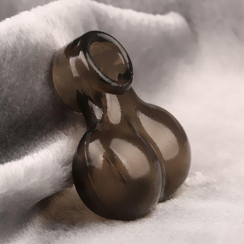 Mens Quality Delay Ejaculation Rings Bdsm Bondage Penis Enhancer Male Stretcher Chastity Adult Toy - 4