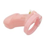 Pink Long Size Five Rings Penis Cage Sex Toys For Men Plastic Cock Product Male Chastity Belt Device - 4
