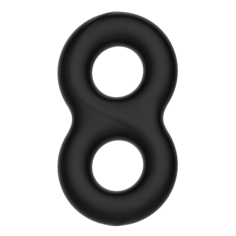 Dual Cock Rings For Prolonged Erections Enhanced Stimulation Delayed Ejaculation Mens Intimate Pleasure Sex Toy - 2