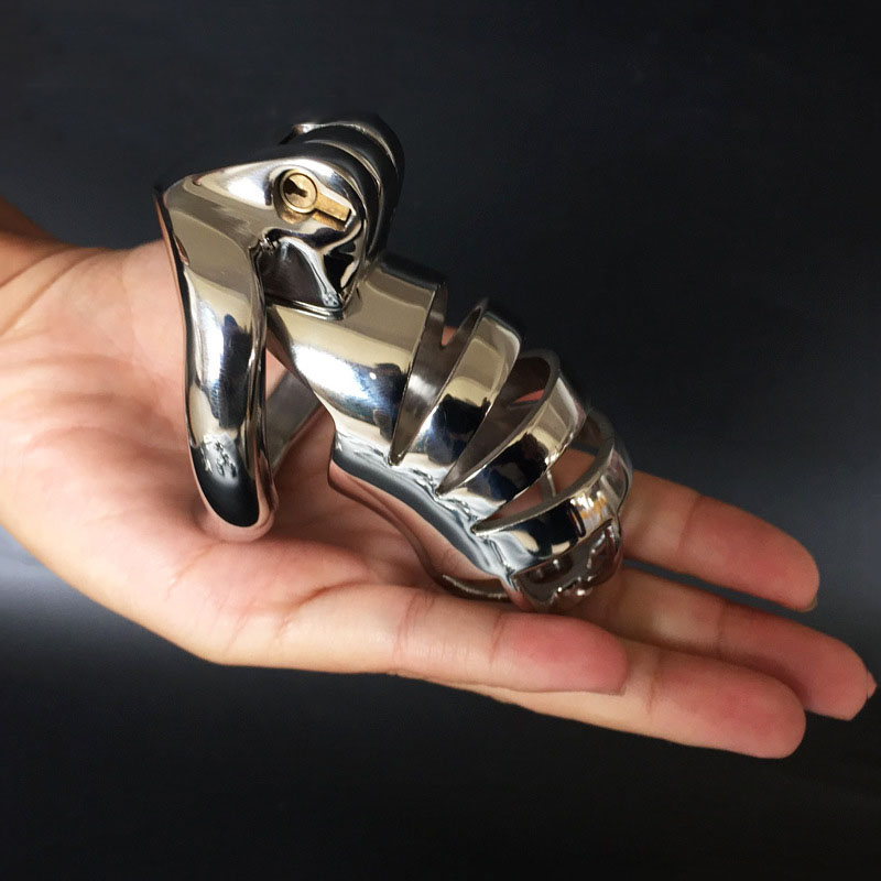 Stainless Steel Small Chastity Cage Cb6000cb6000s Mens Intimate Adult Toy Penis Locker Device For Men - 1