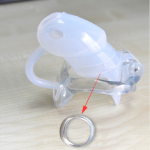 Male Chastity Cage Silicone Cock Penis Lock Belt For Men Cb6000 Ring Sex Toys Device - 2