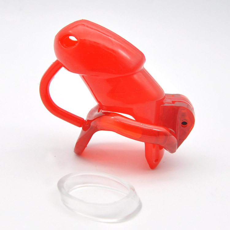 Silicone Male Chastity Cage Cb6000 Penis Lock Belt Mens Intimate Ring Sex Toy Device - 23